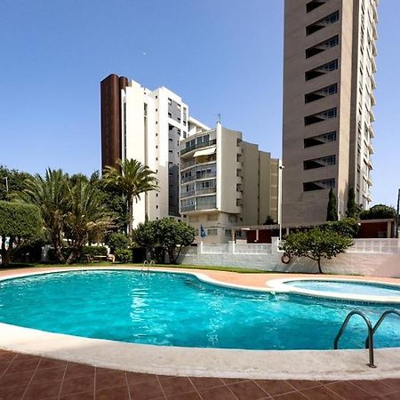 Calpe Apartamento Lujoso Bajo Terasa Piscina Aire Cerca Playa Pueblo Exteriör bild