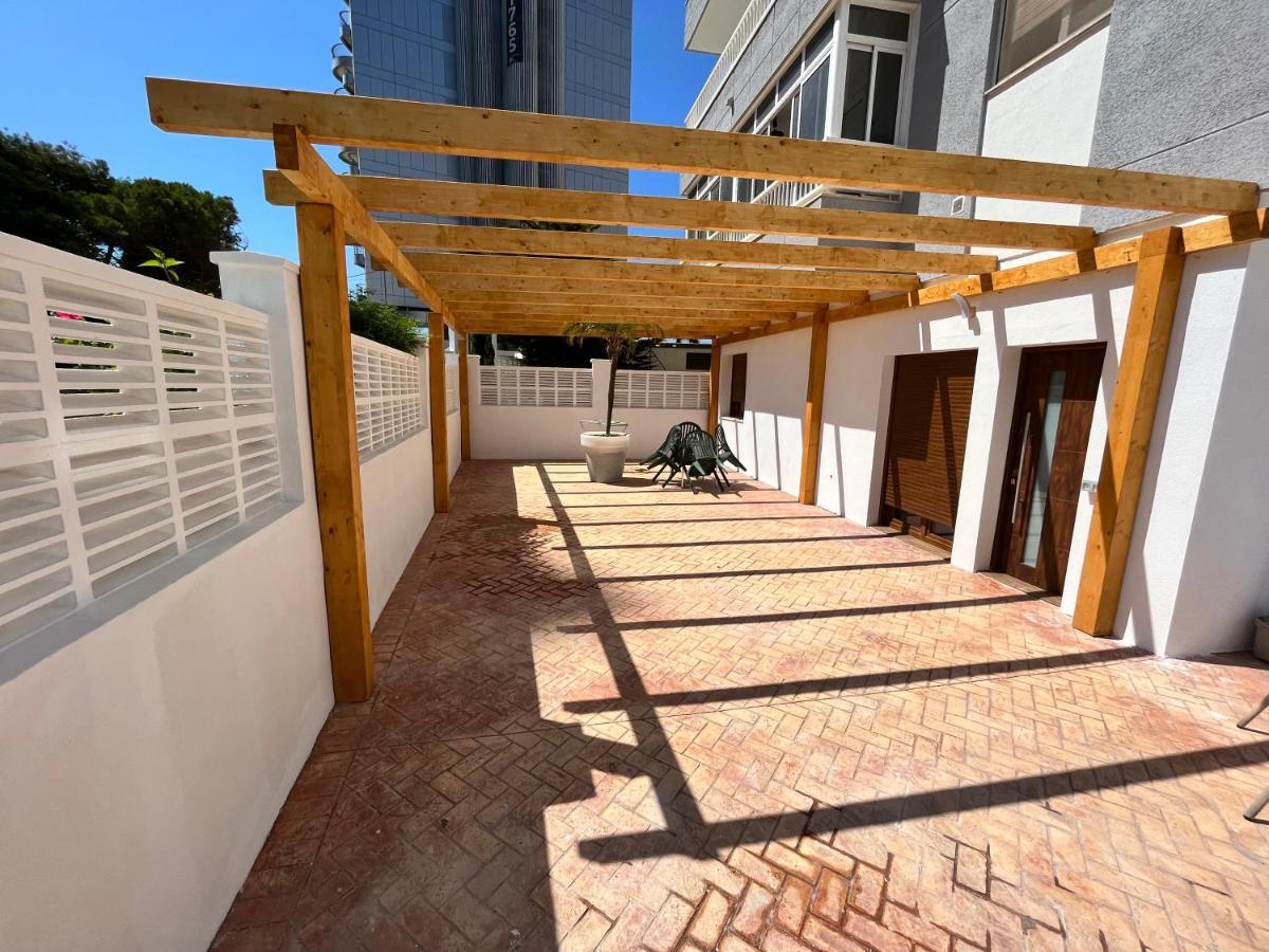 Calpe Apartamento Lujoso Bajo Terasa Piscina Aire Cerca Playa Pueblo Exteriör bild