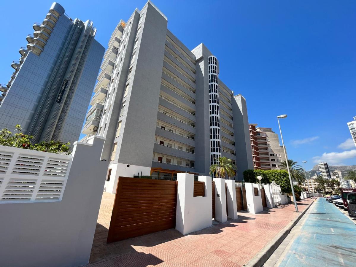 Calpe Apartamento Lujoso Bajo Terasa Piscina Aire Cerca Playa Pueblo Exteriör bild