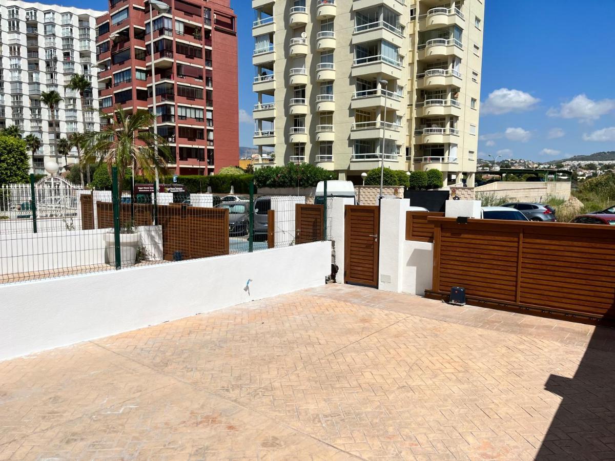 Calpe Apartamento Lujoso Bajo Terasa Piscina Aire Cerca Playa Pueblo Exteriör bild